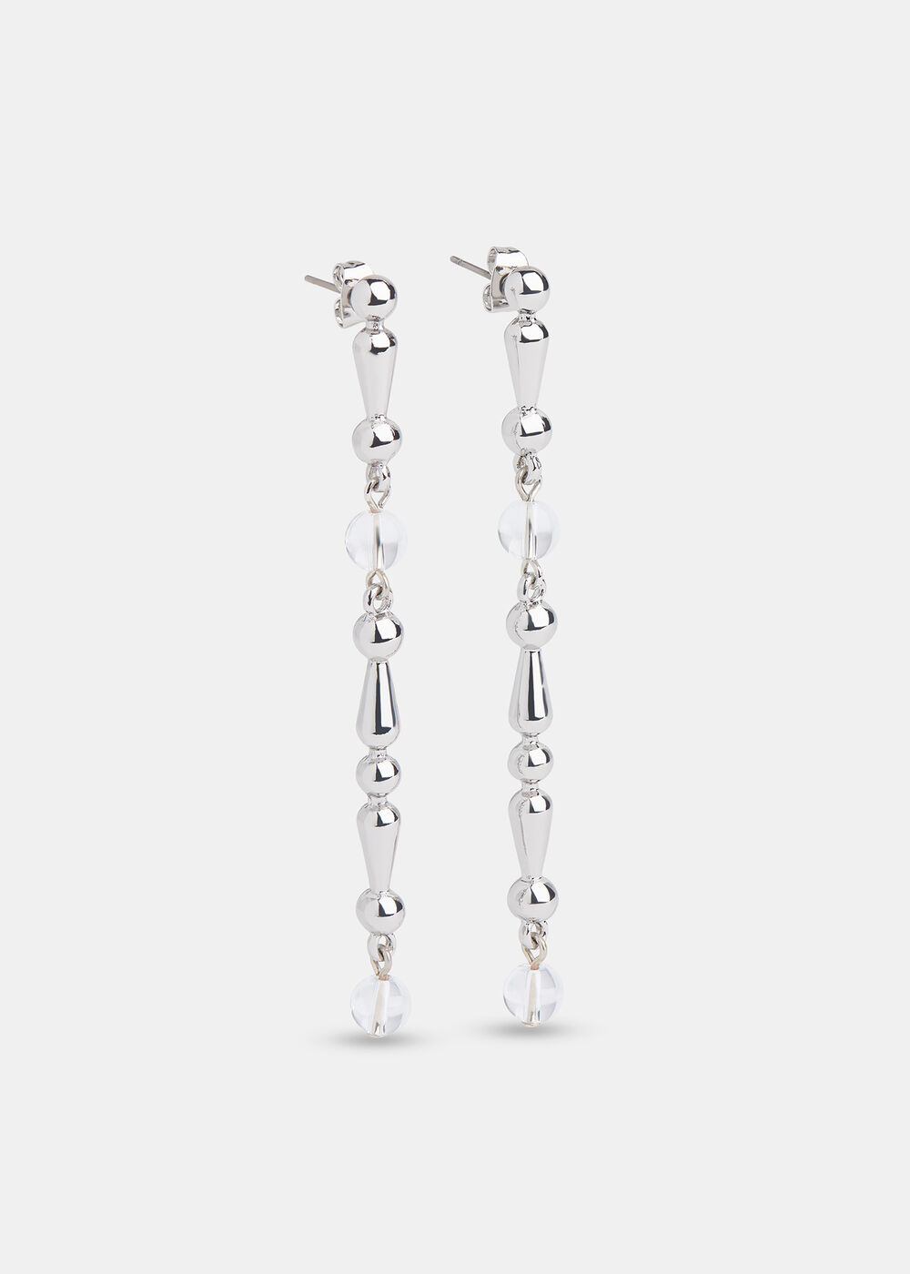 Mixed Bead Drop Earring
