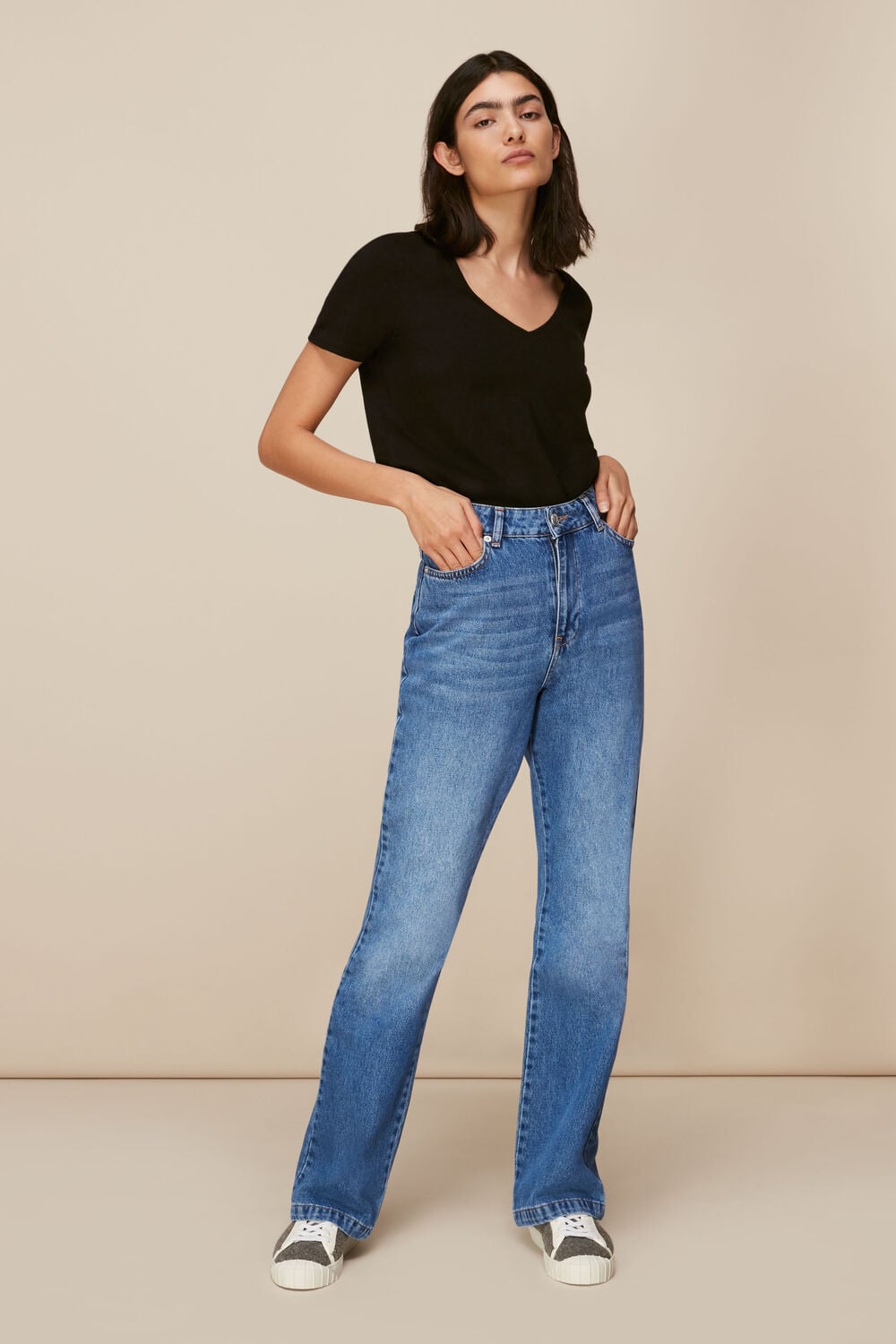 Denim Authentic Flared Jean