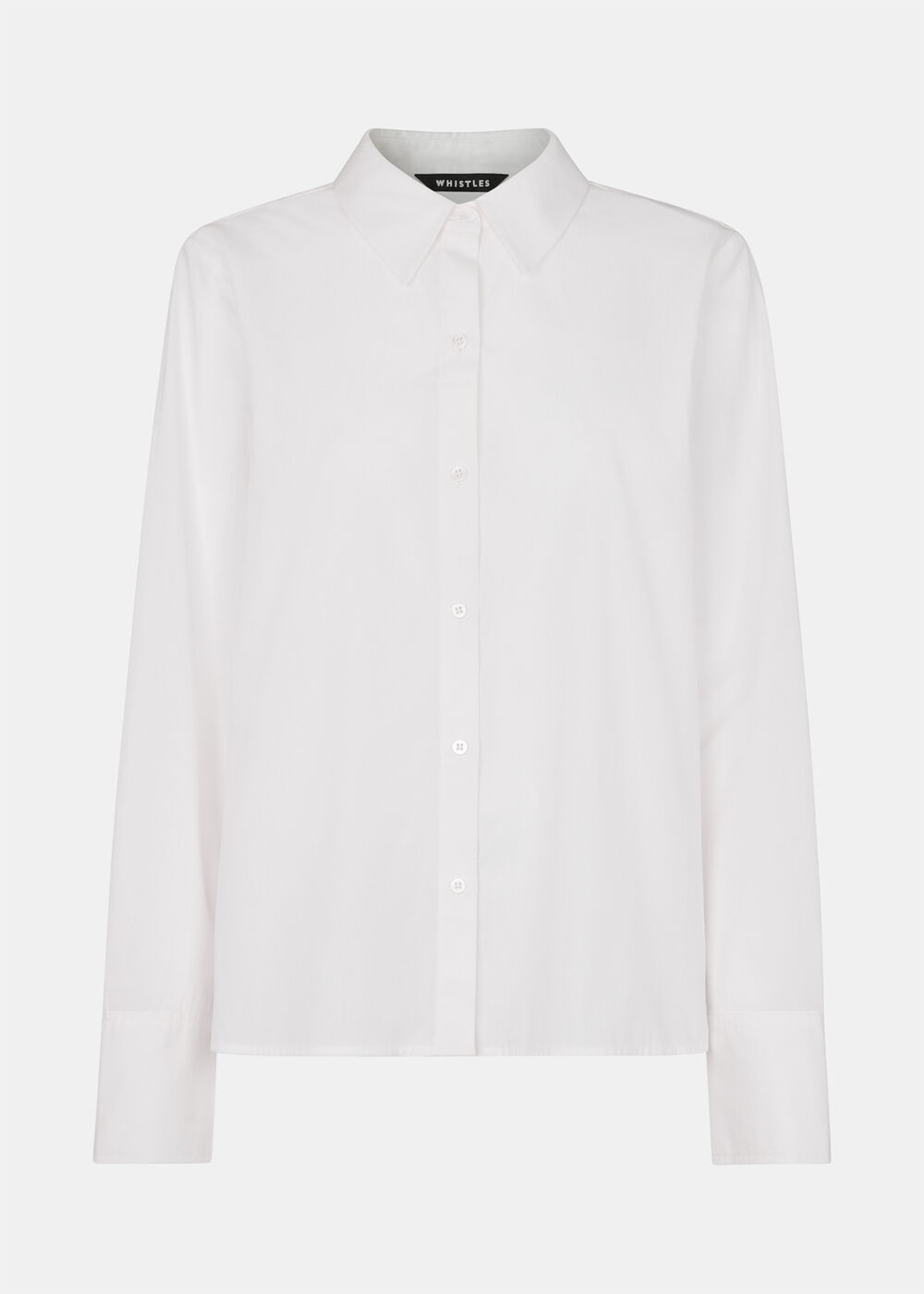 Petite Boxy Cotton Shirt
