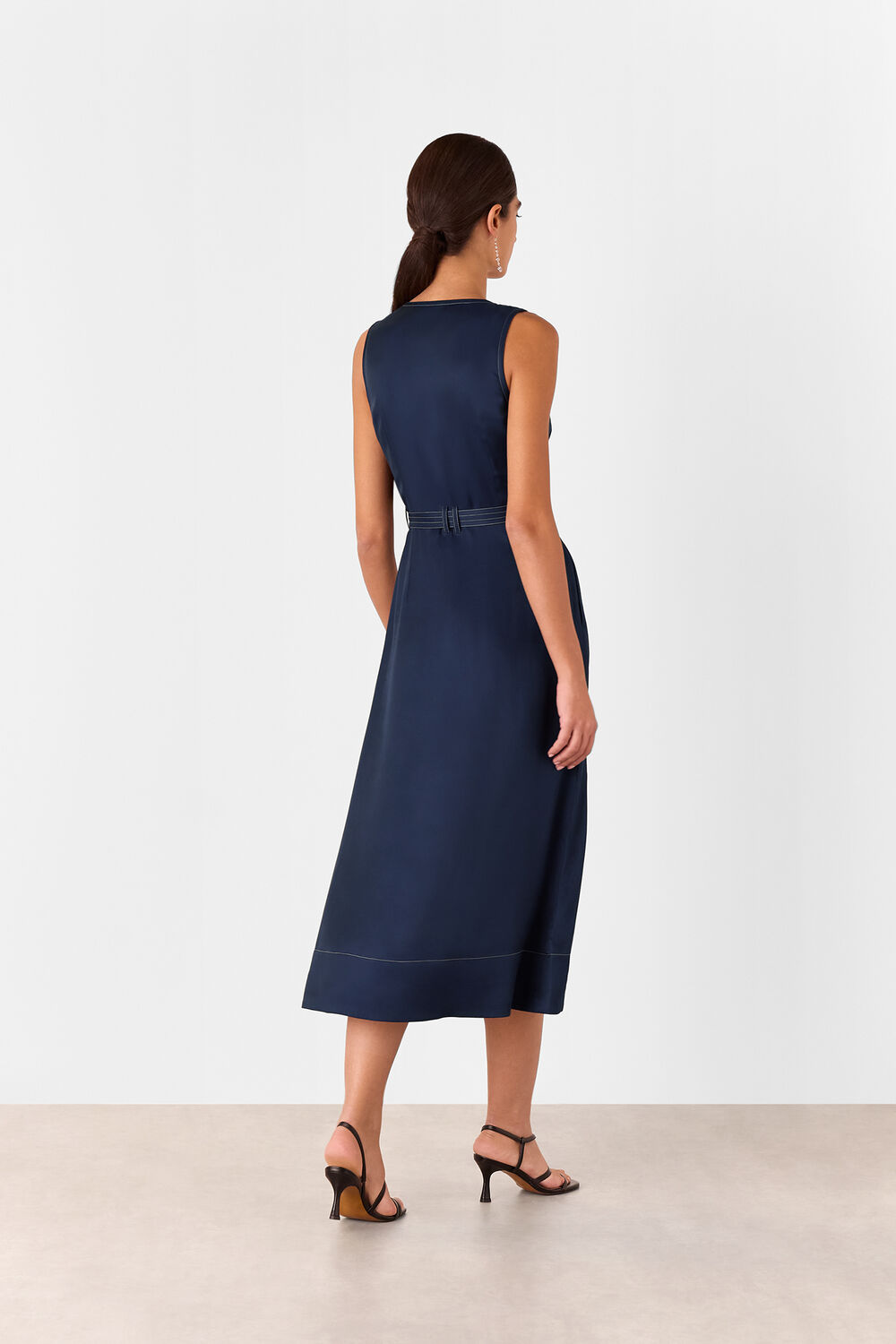 Karina Sleeveless Midi Dress