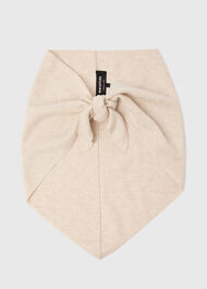 Triangular Knitted Scarf