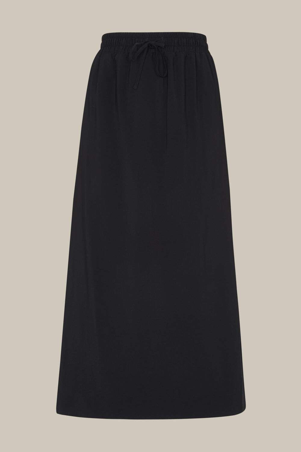 Sporty Drawstring Casual Skirt