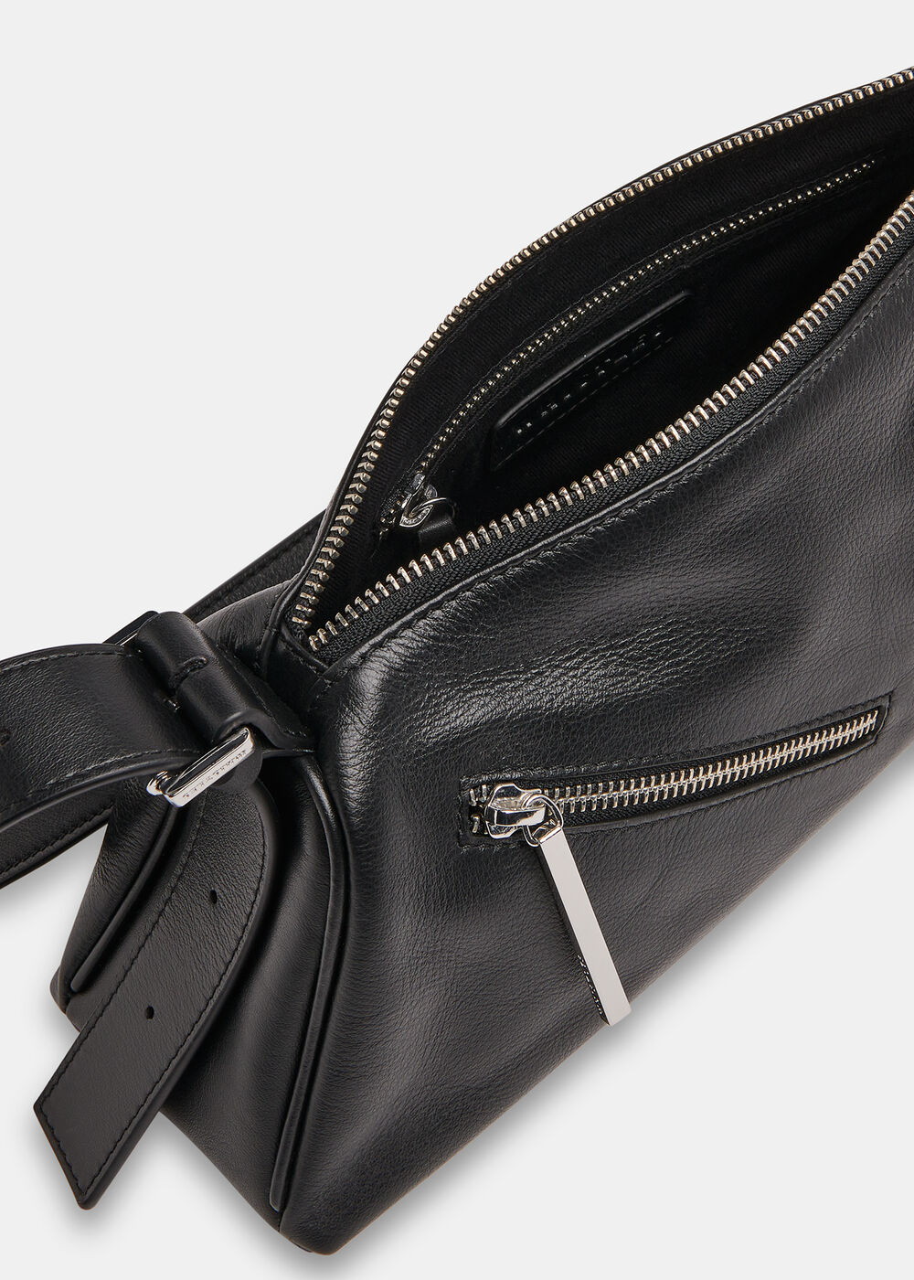 Seva Triple Zip Shoulder Bag