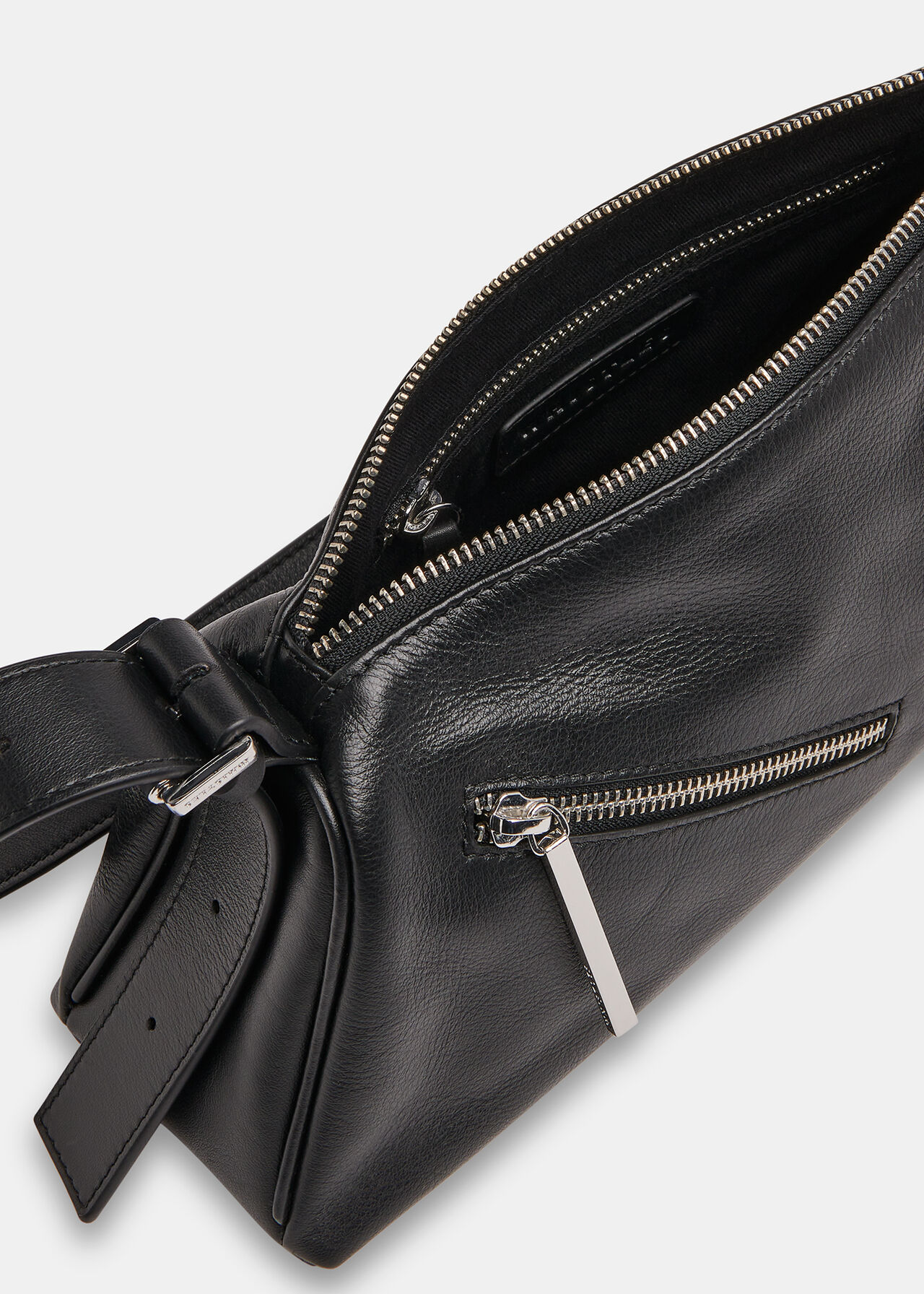 Seva Triple Zip Shoulder Bag