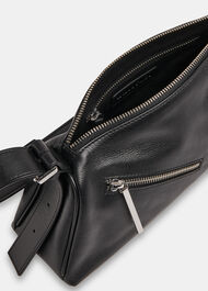 Seva Triple Zip Shoulder Bag