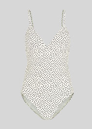 Heart Print Swimsuit White/Multi