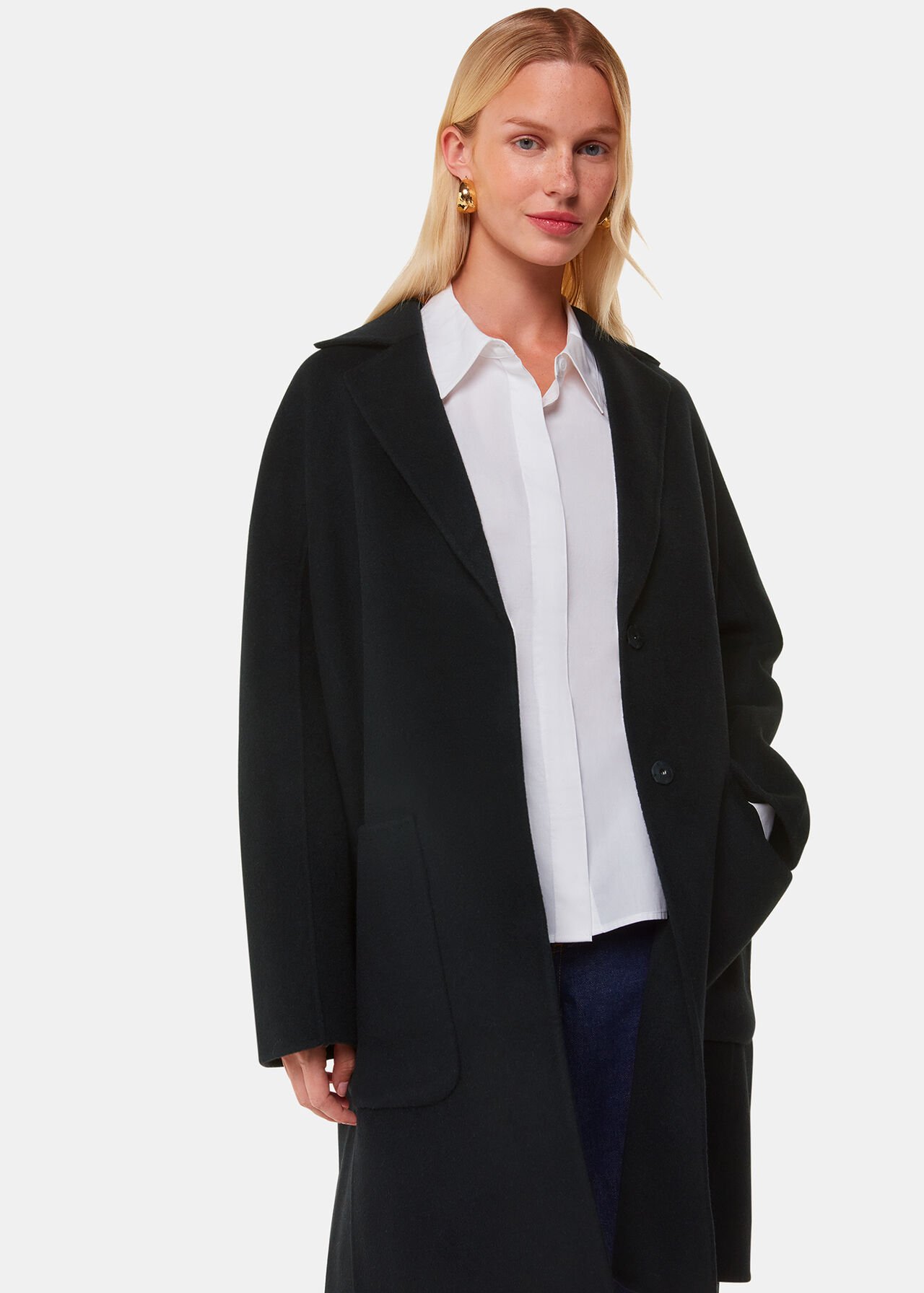 Cassie Double Face Pocket Coat