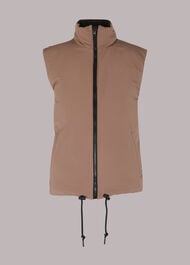 Reversible Padded Down Gilet