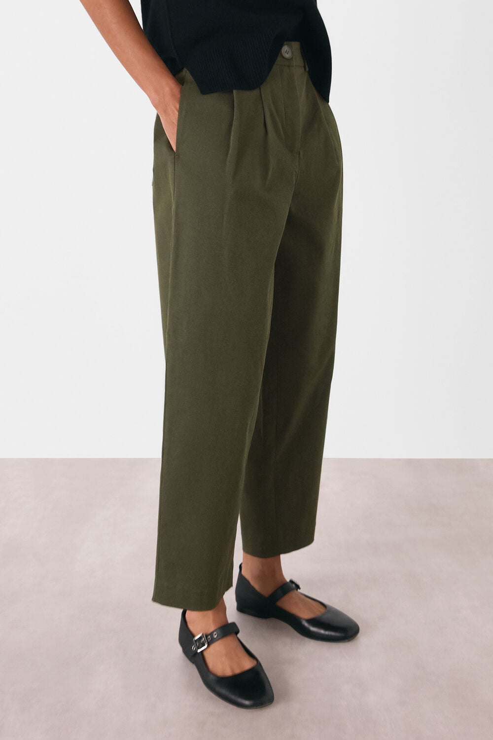 Bethany Barrel Leg Trouser