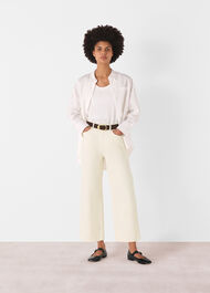 Wide Leg Cropped Jean