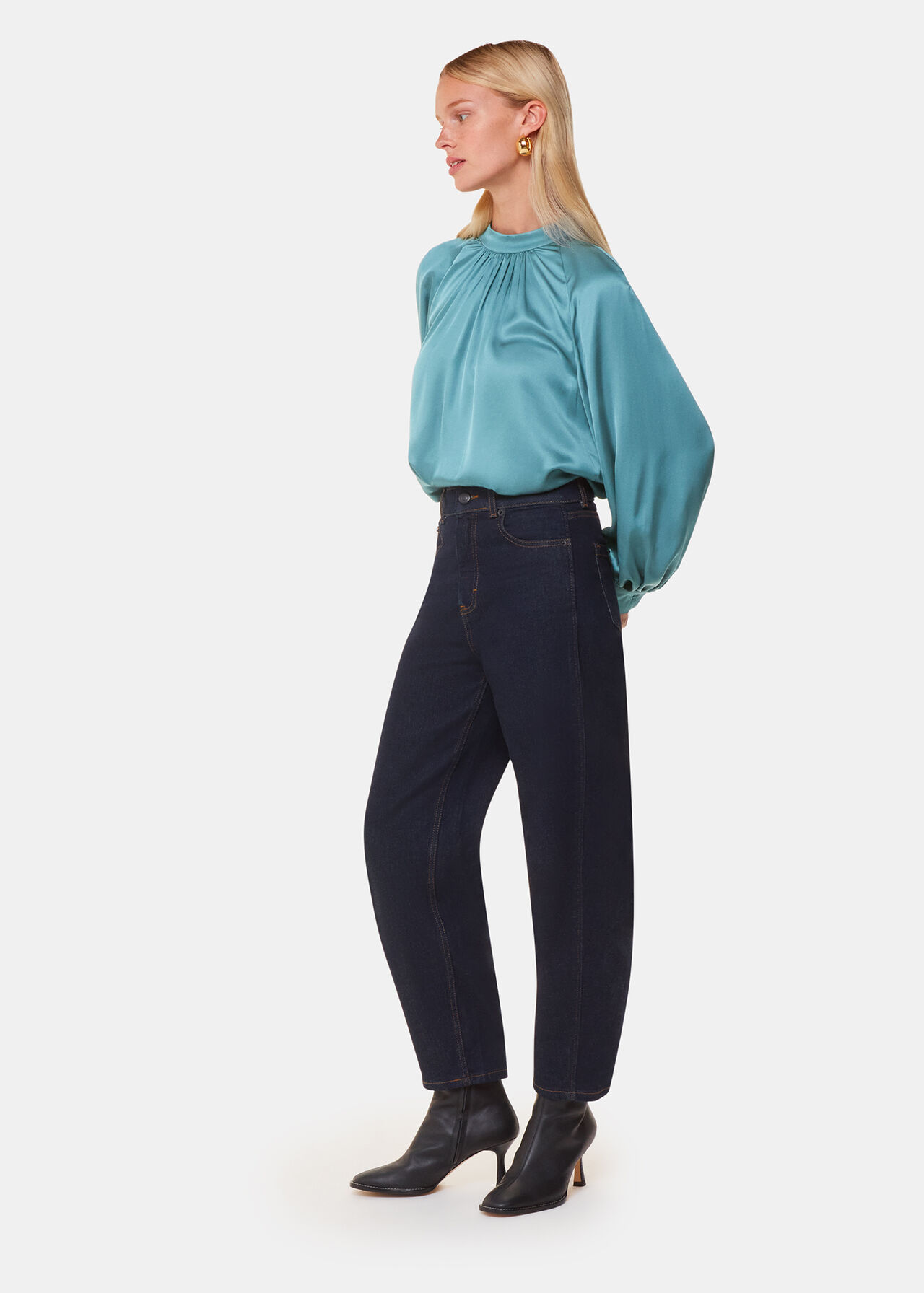 Lea Satin Blouse