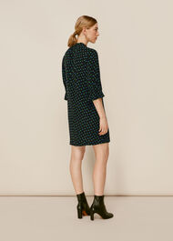 Heart Ikat Sonia Dress Multicolour