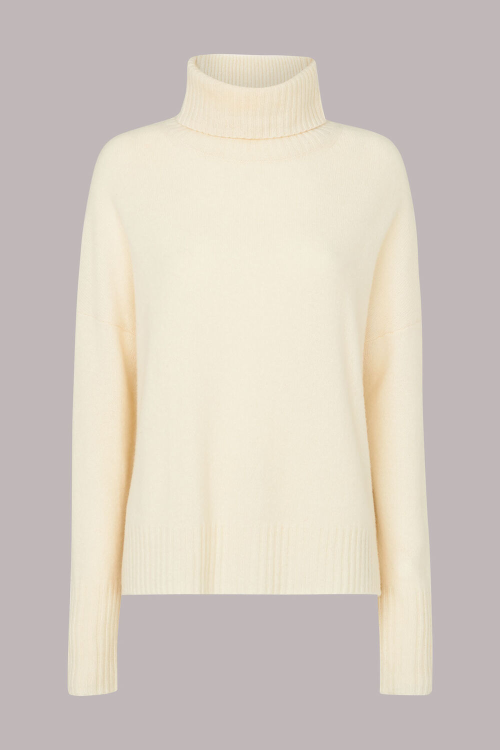 Roll Neck Wool Knit
