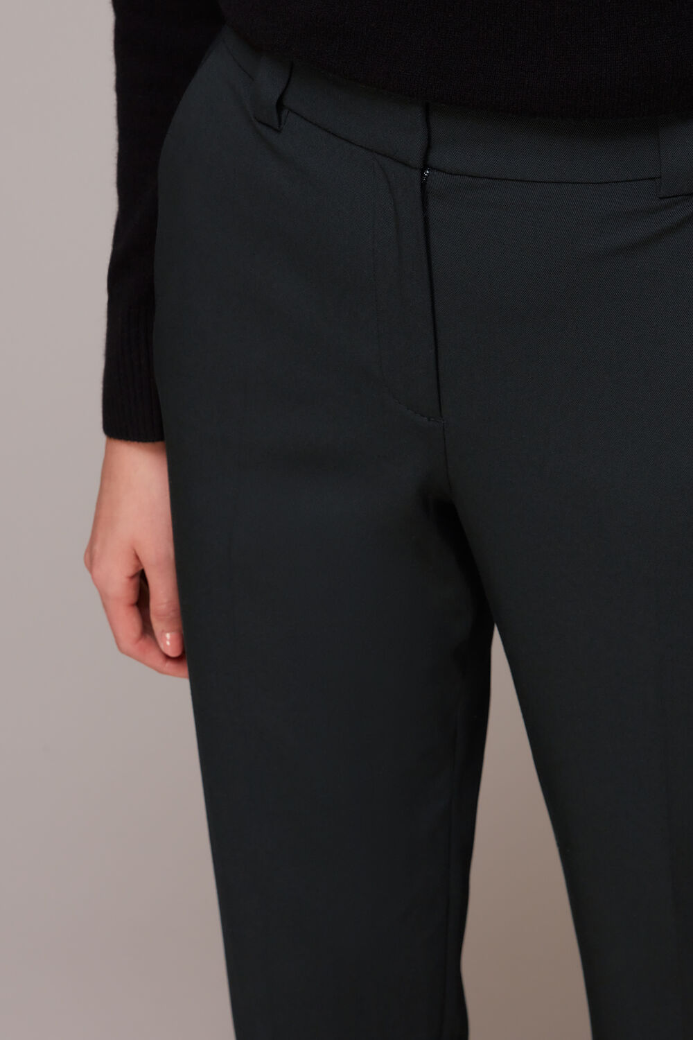 Black Lucie Cigarette Trouser