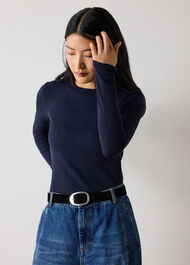 Essential Ribbed Crew