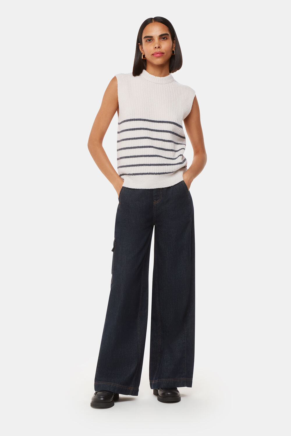 Stripe Textured Tank