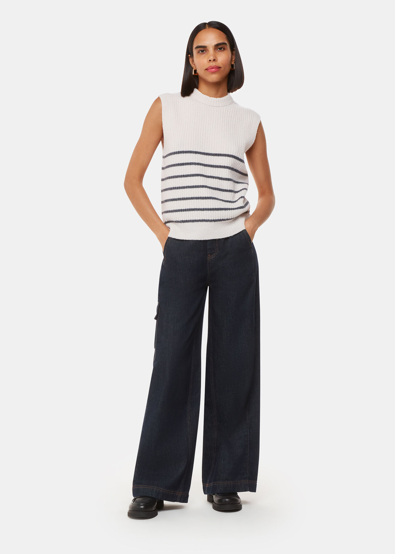 Stripe Textured Tank