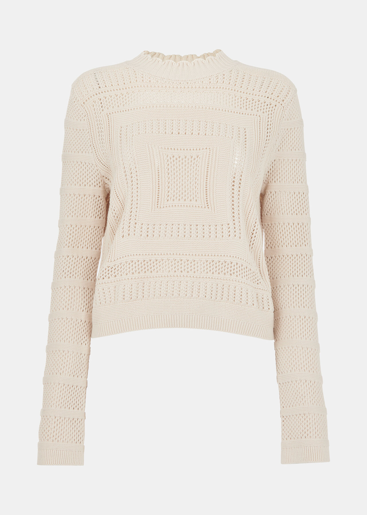 Crochet Detail Knit