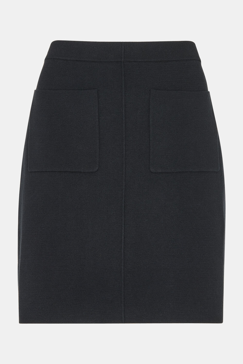 Patch Pocket Knitted Skirt
