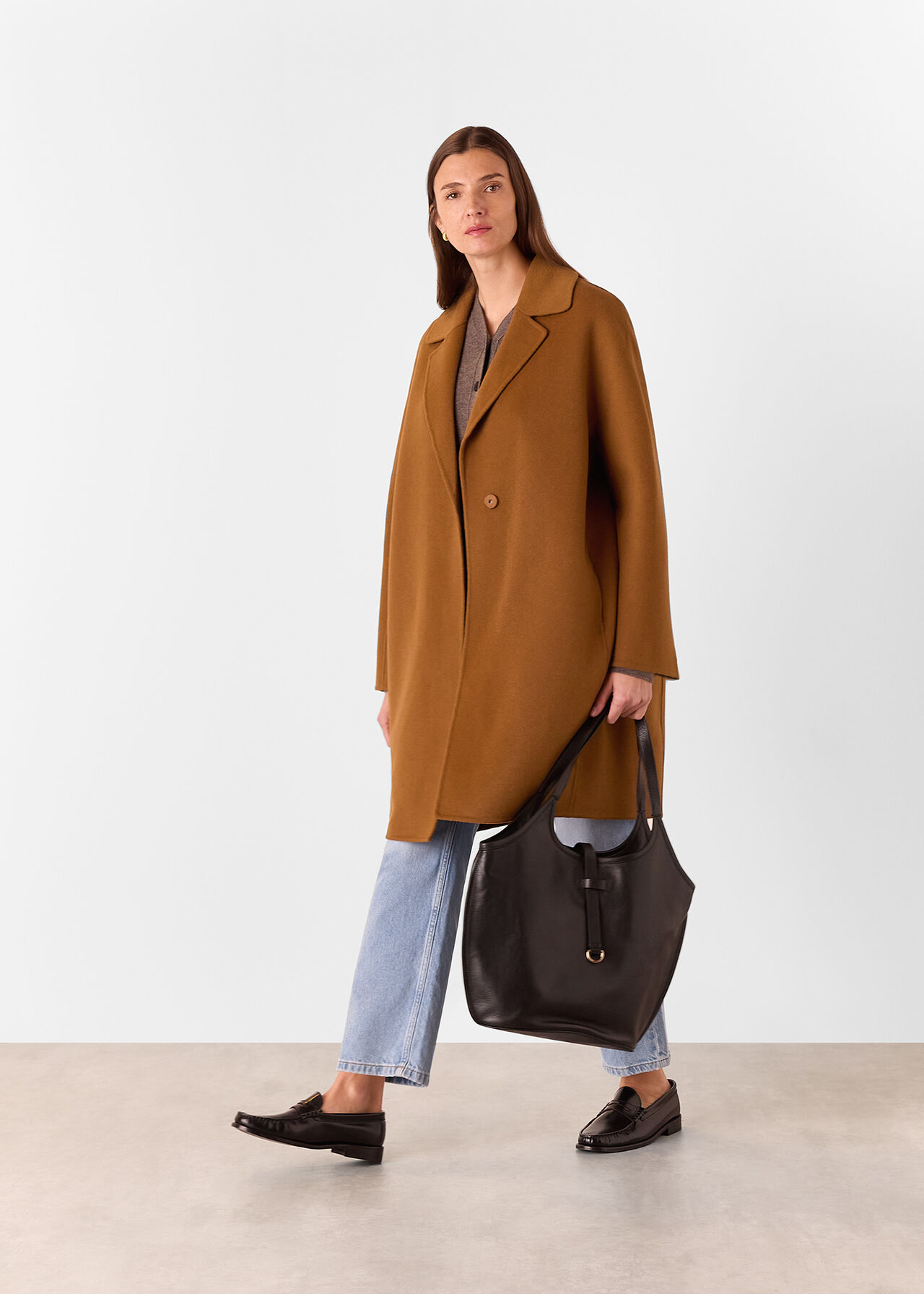 Julia Wool Double Faced Coat