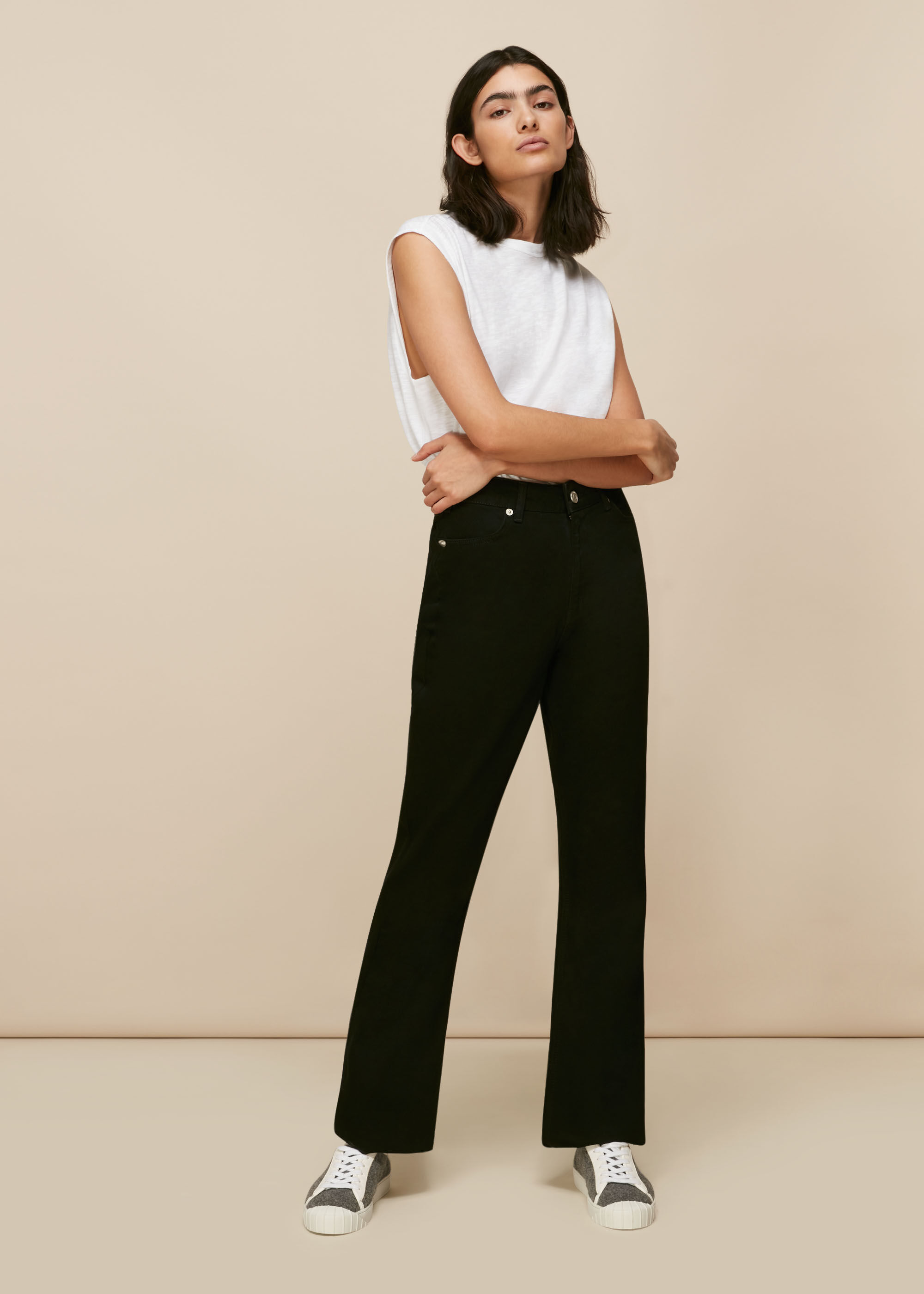 whistles flared jeans