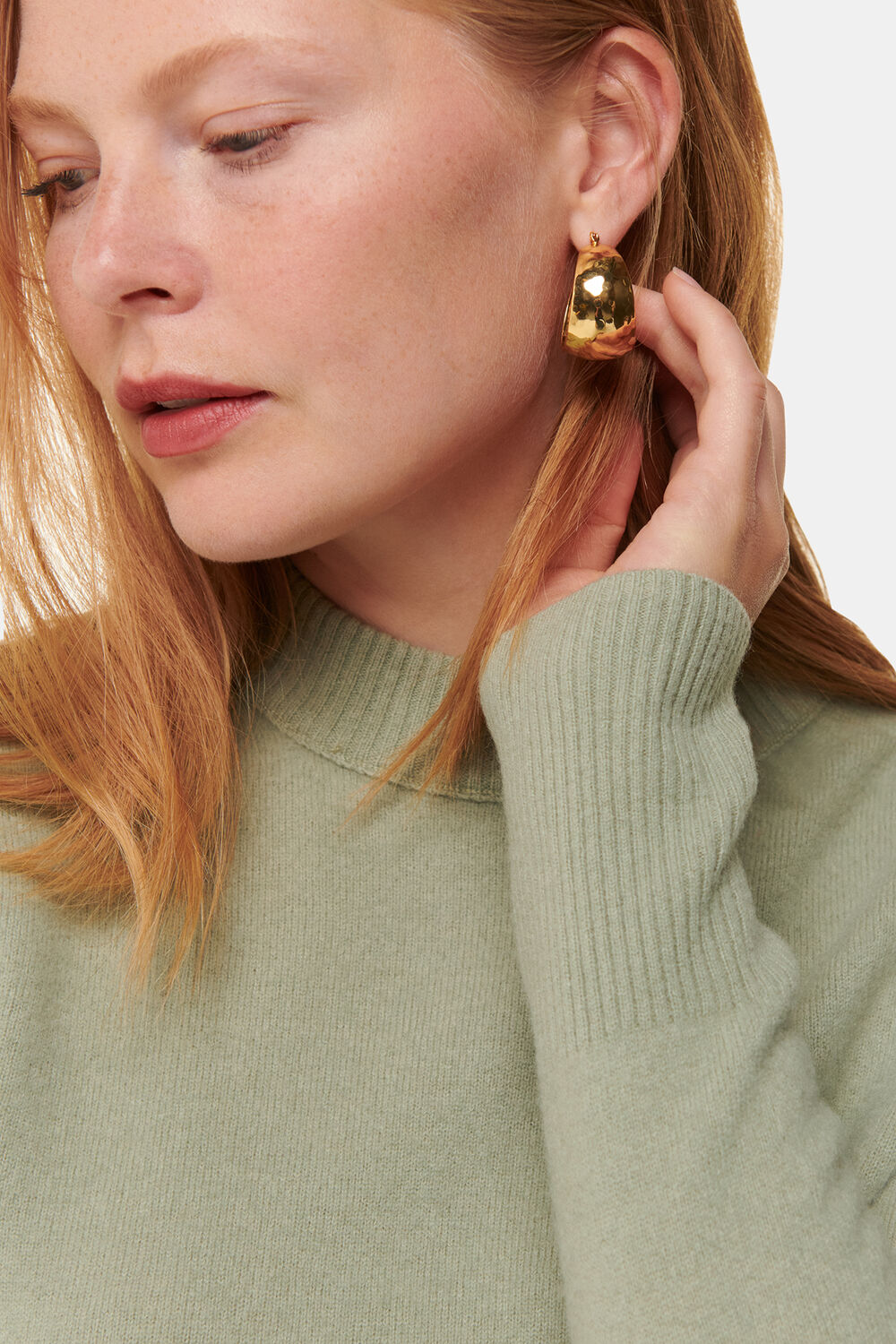 Wool Cropped Sweater