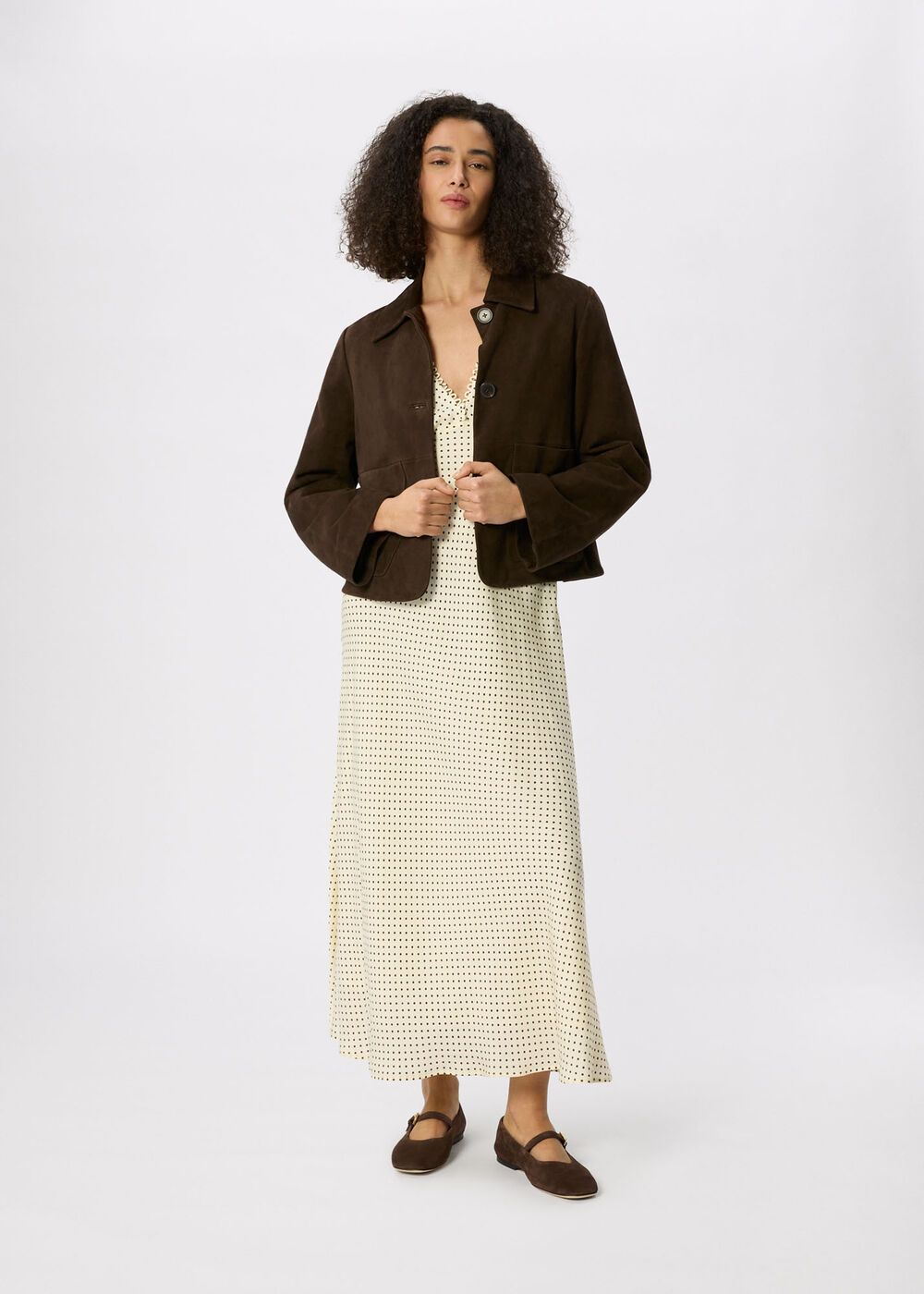 Mini Spot Sleeveless Dress