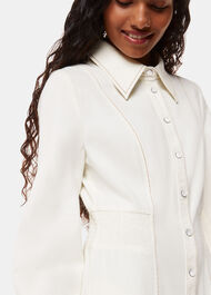 Petite Harlowe Denim Midi Dress