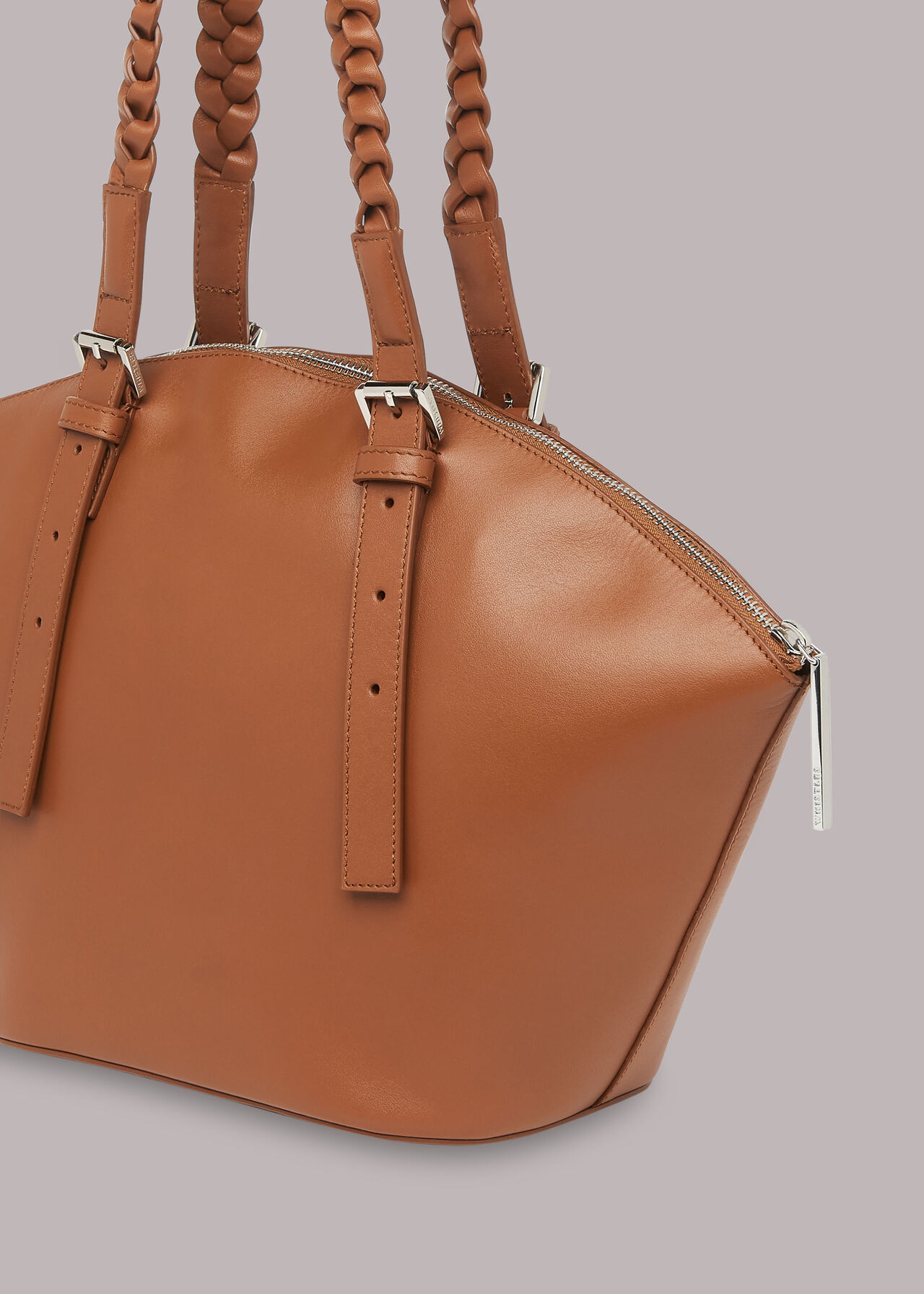 Tan Denmark Unlined Leather Tote, WHISTLES