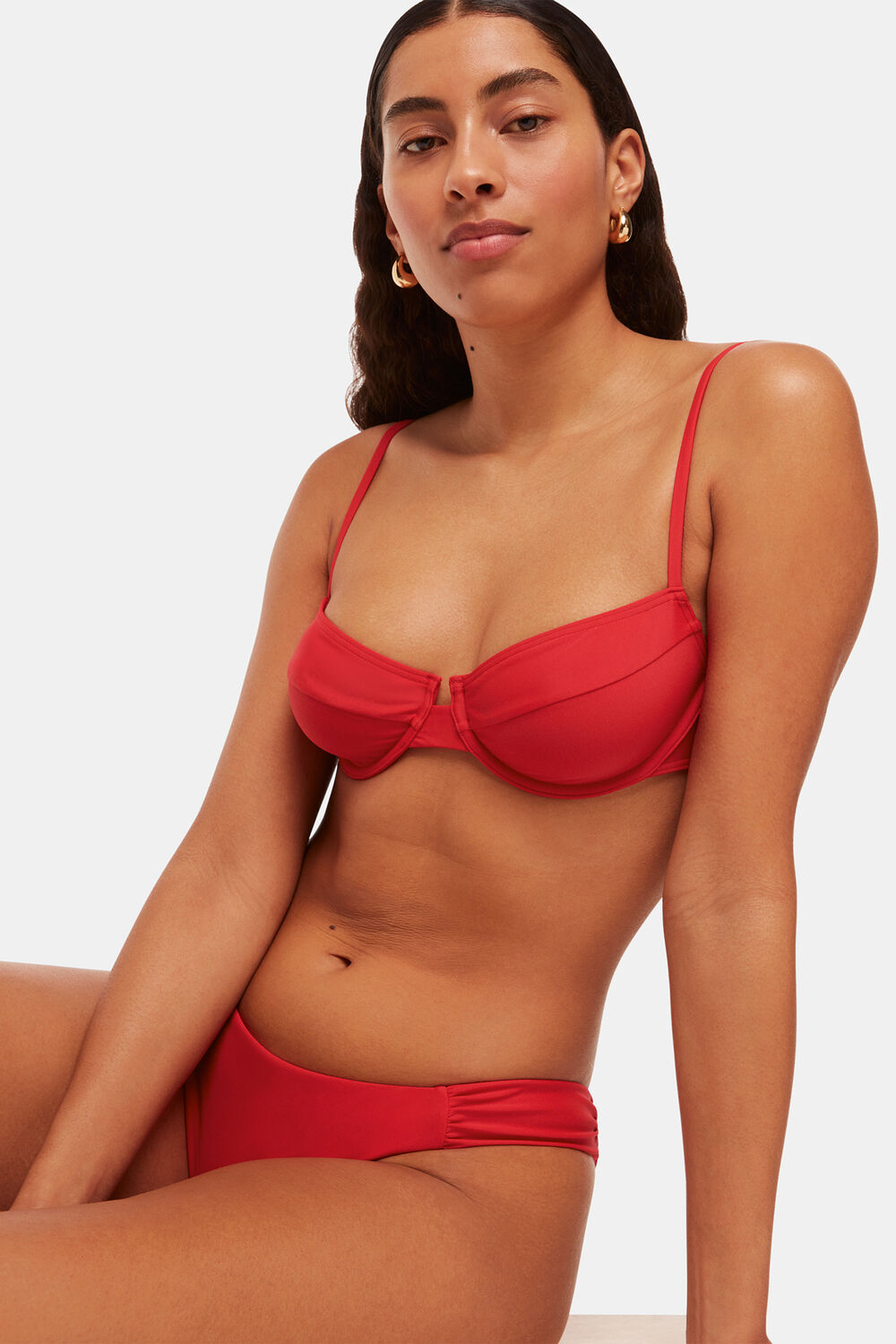 Red Lillie Bikini Bottom