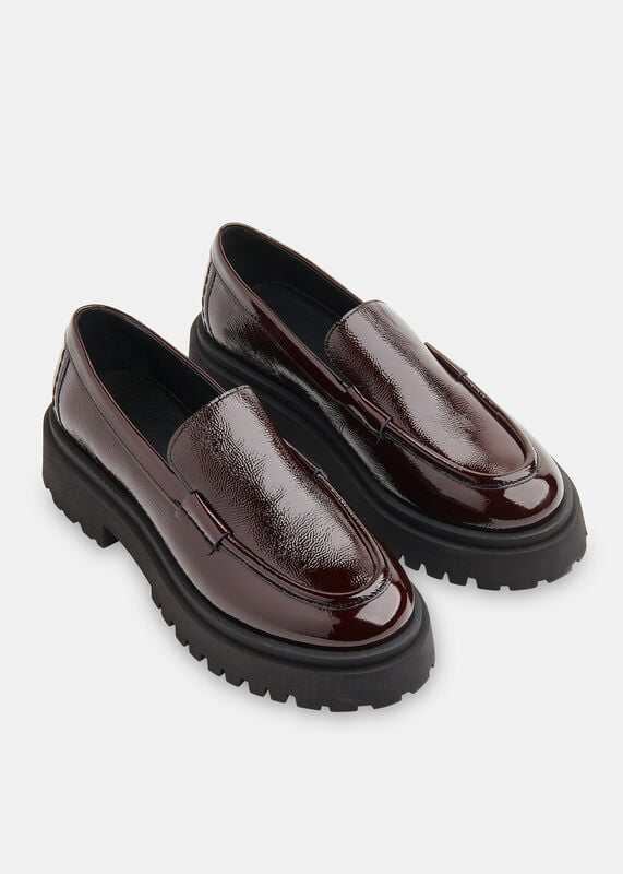 Burgundy Aerton Chunky Loafer