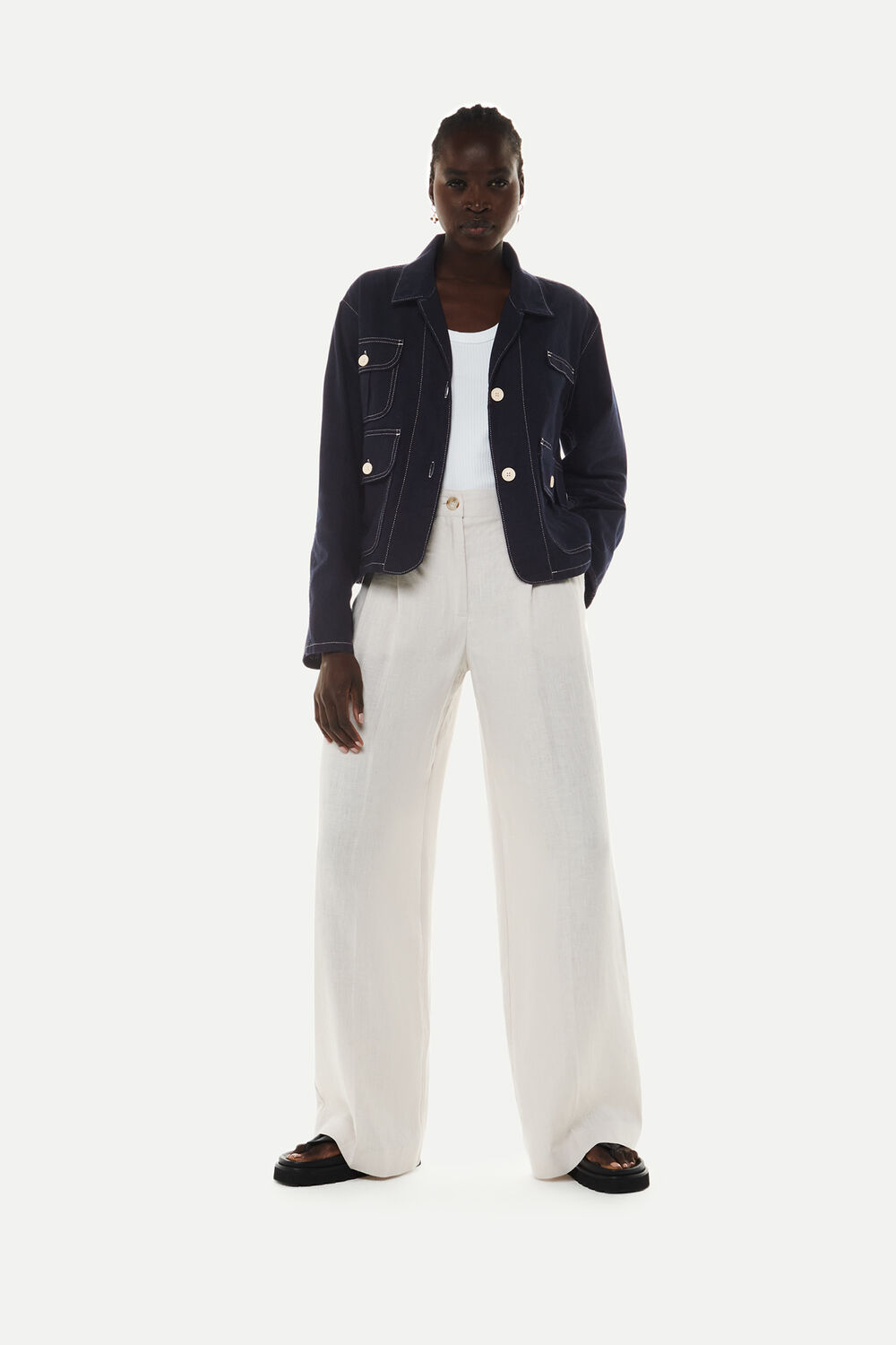 Cassie Cargo Pocket Jacket