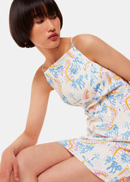 Rainforest Linen Blend Dress