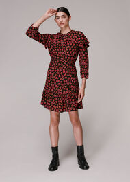Botanical Garden Print Dress