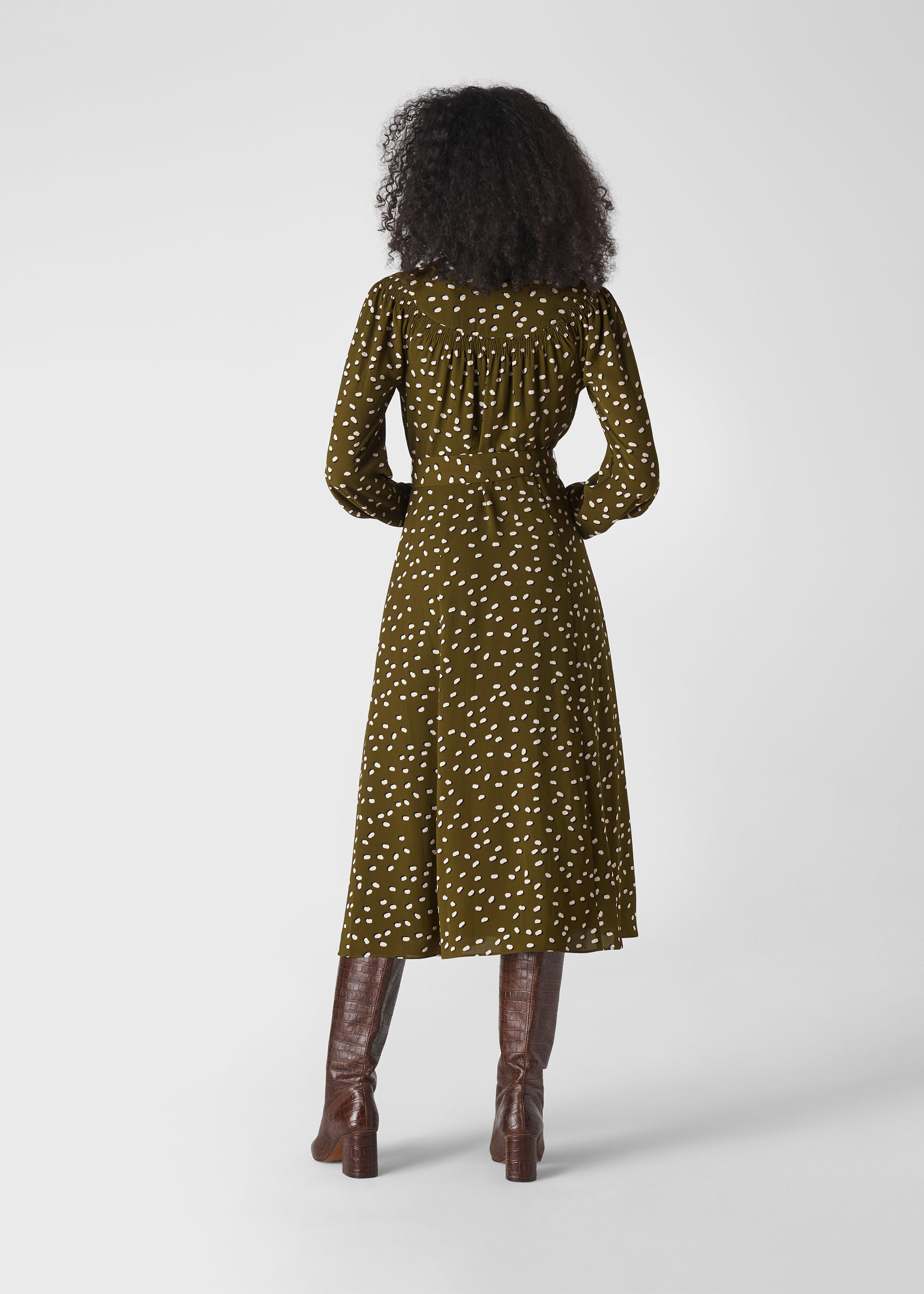 whistles spotty dress