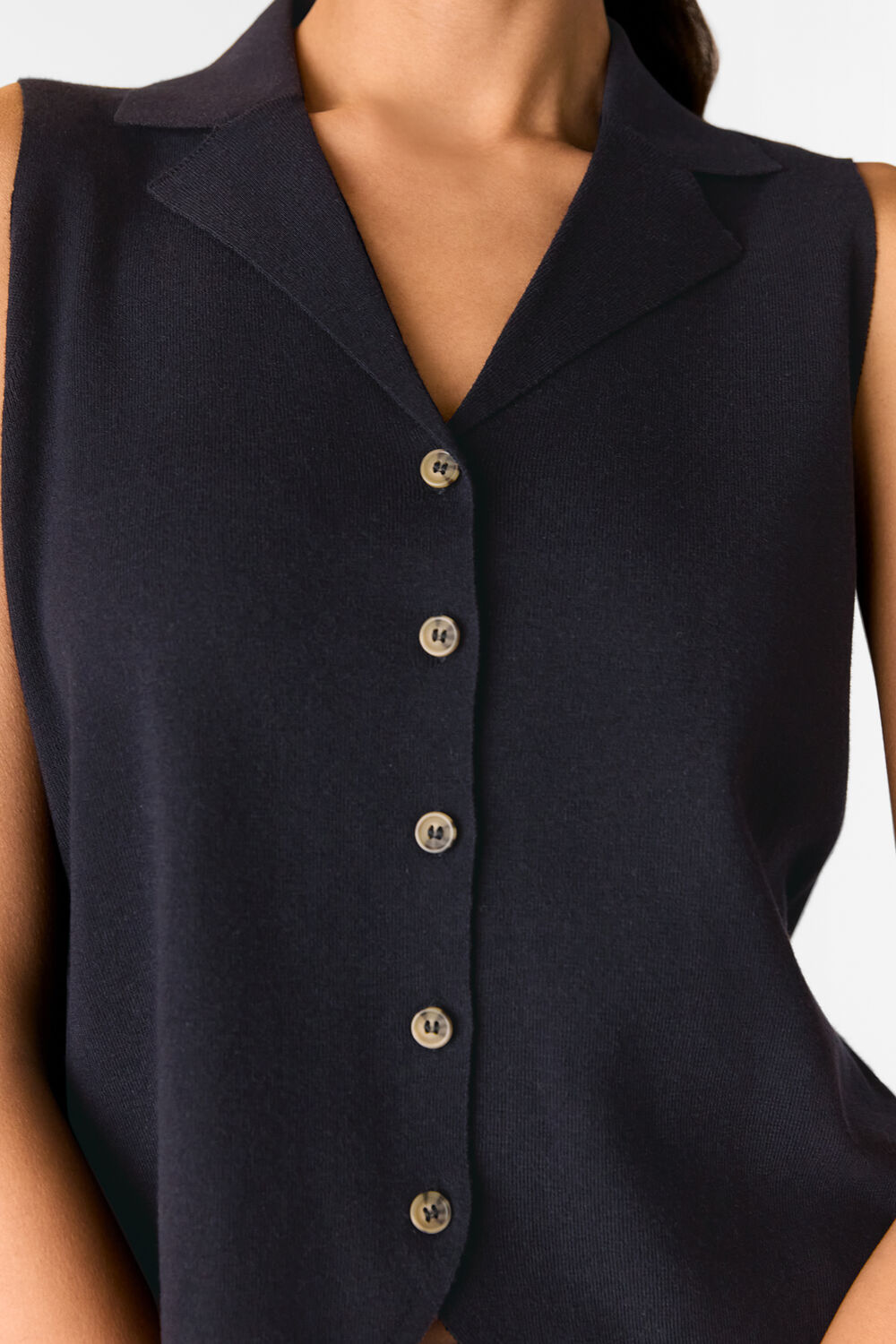 Maisie Button Front Tank
