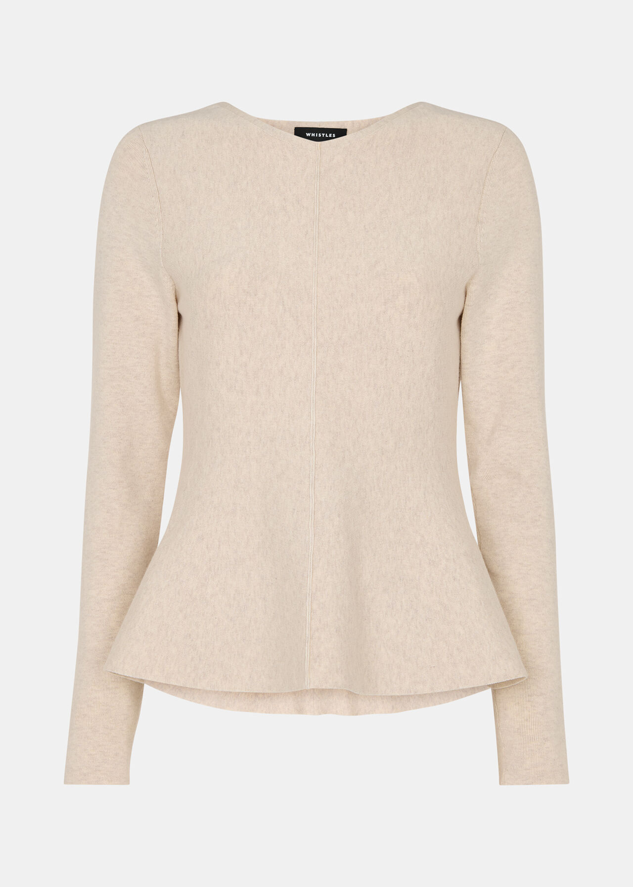 Peplum Detail Knit