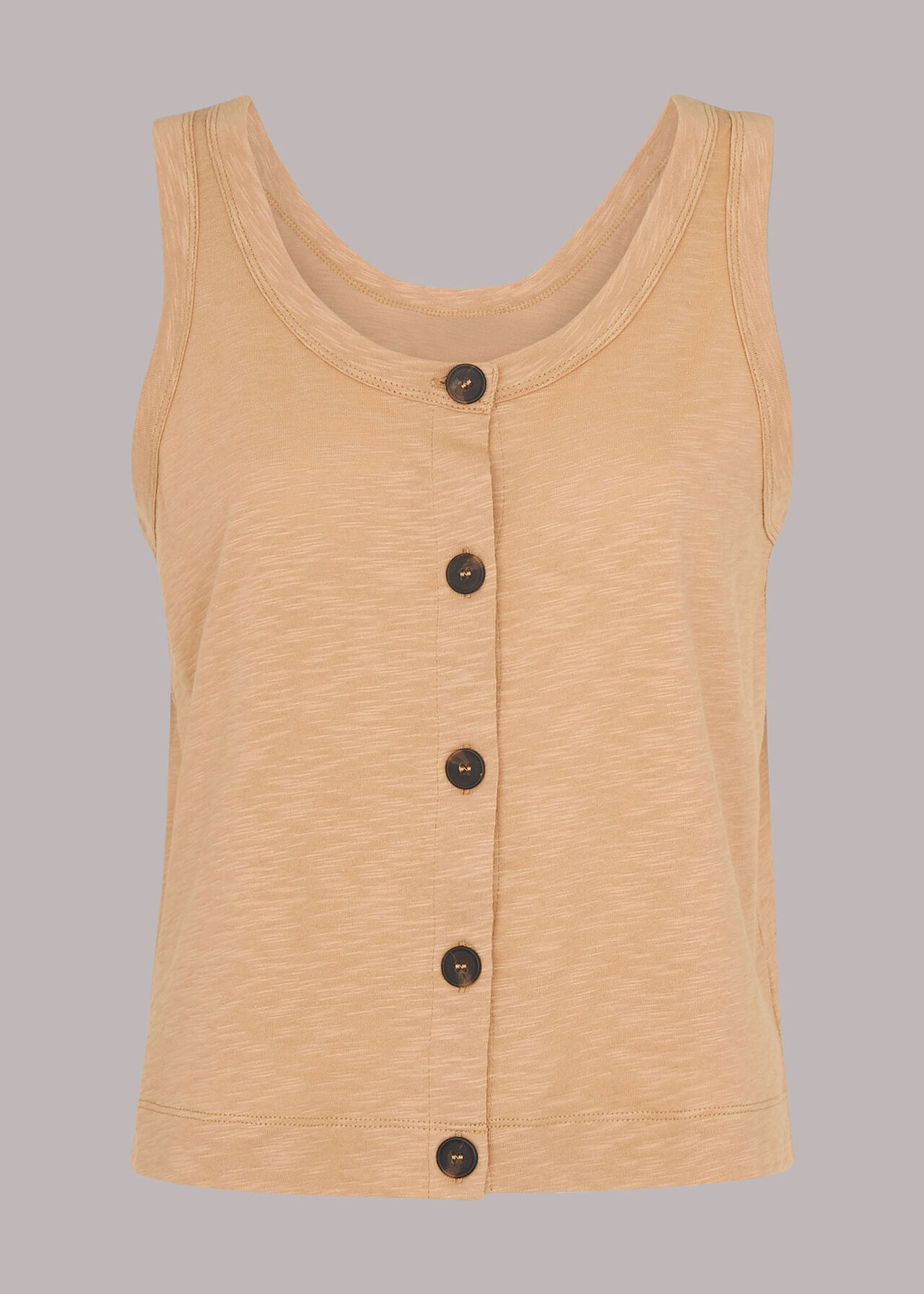 Reversible Button Up Tank Top