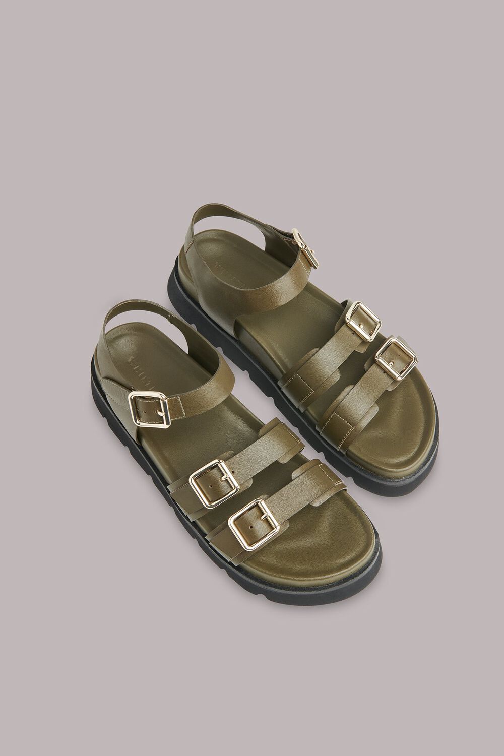 Jemma Triple Buckle Sandal