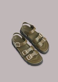Jemma Triple Buckle Sandal