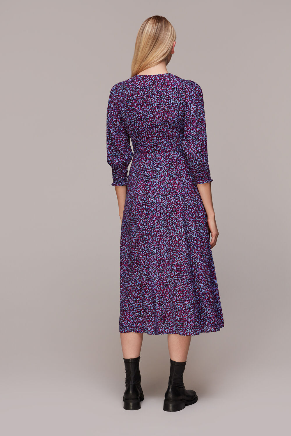 Floral Garden Midi Dress