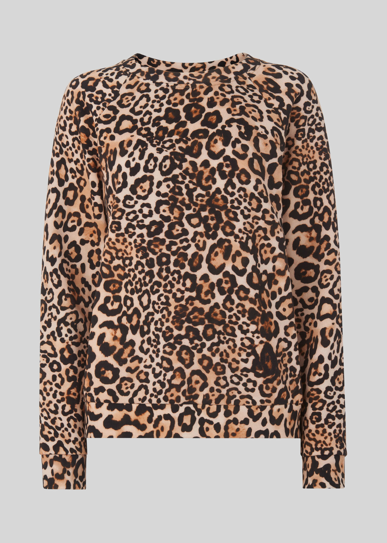 Leopard Print Sweatshirt | WHISTLES