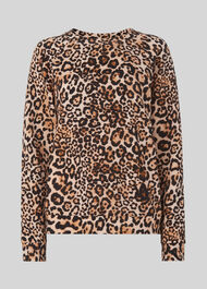 Leopard Print Sweatshirt