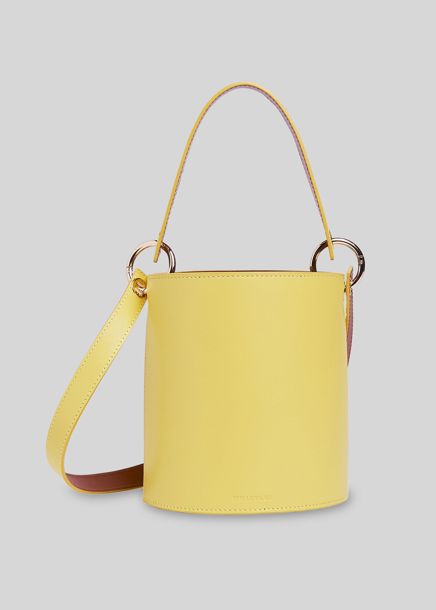 Bucket bag yellow store