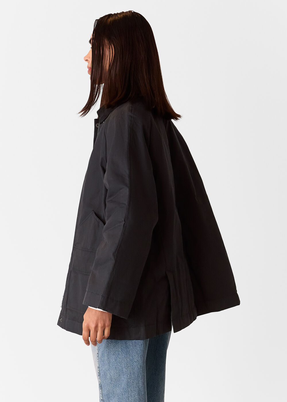 Fern Waxed Barn Jacket