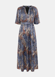Marlow Dashed Snake Dress