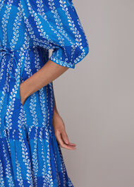 Trailing Leaf Trapeze Dress