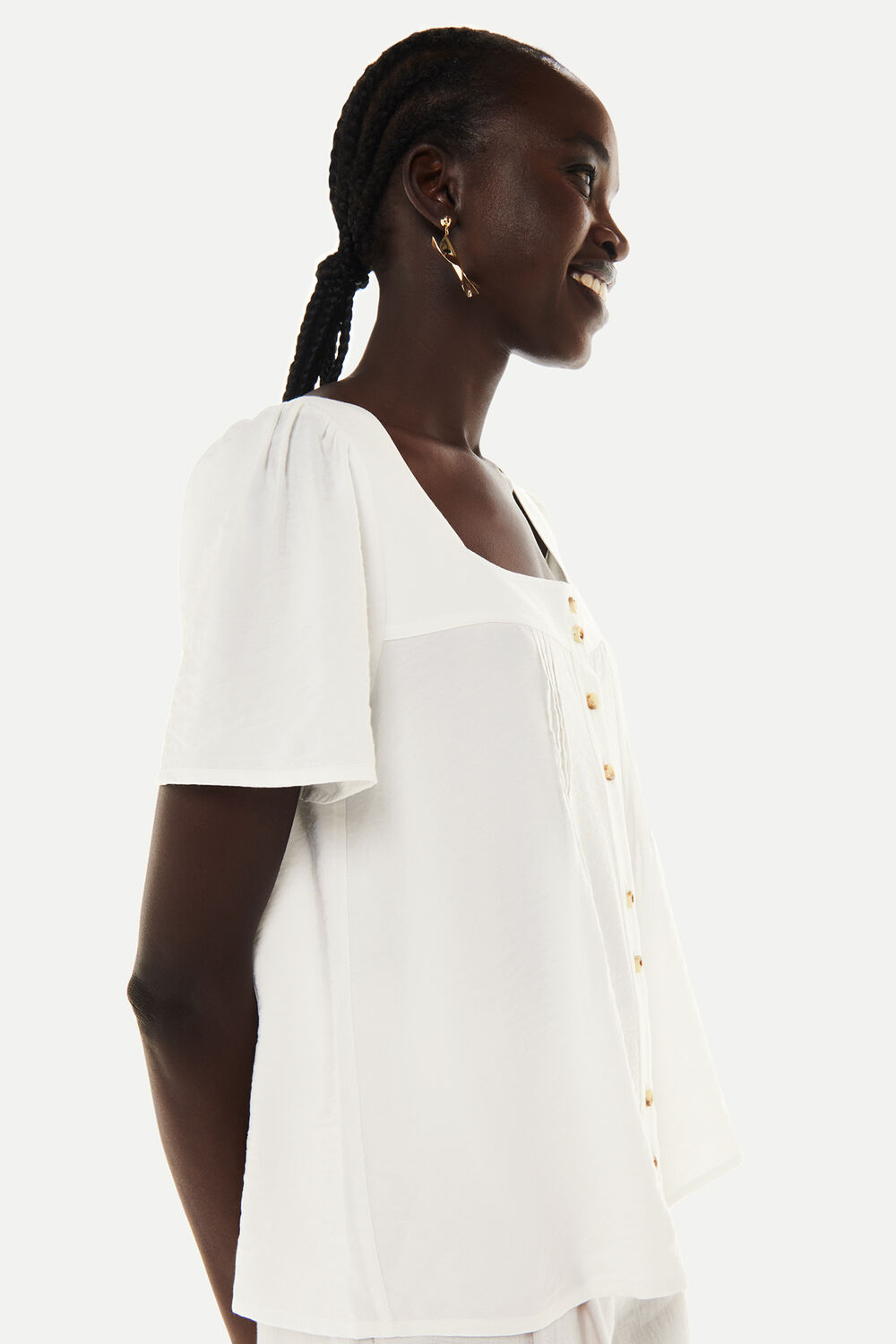 Lily Square Neck Blouse
