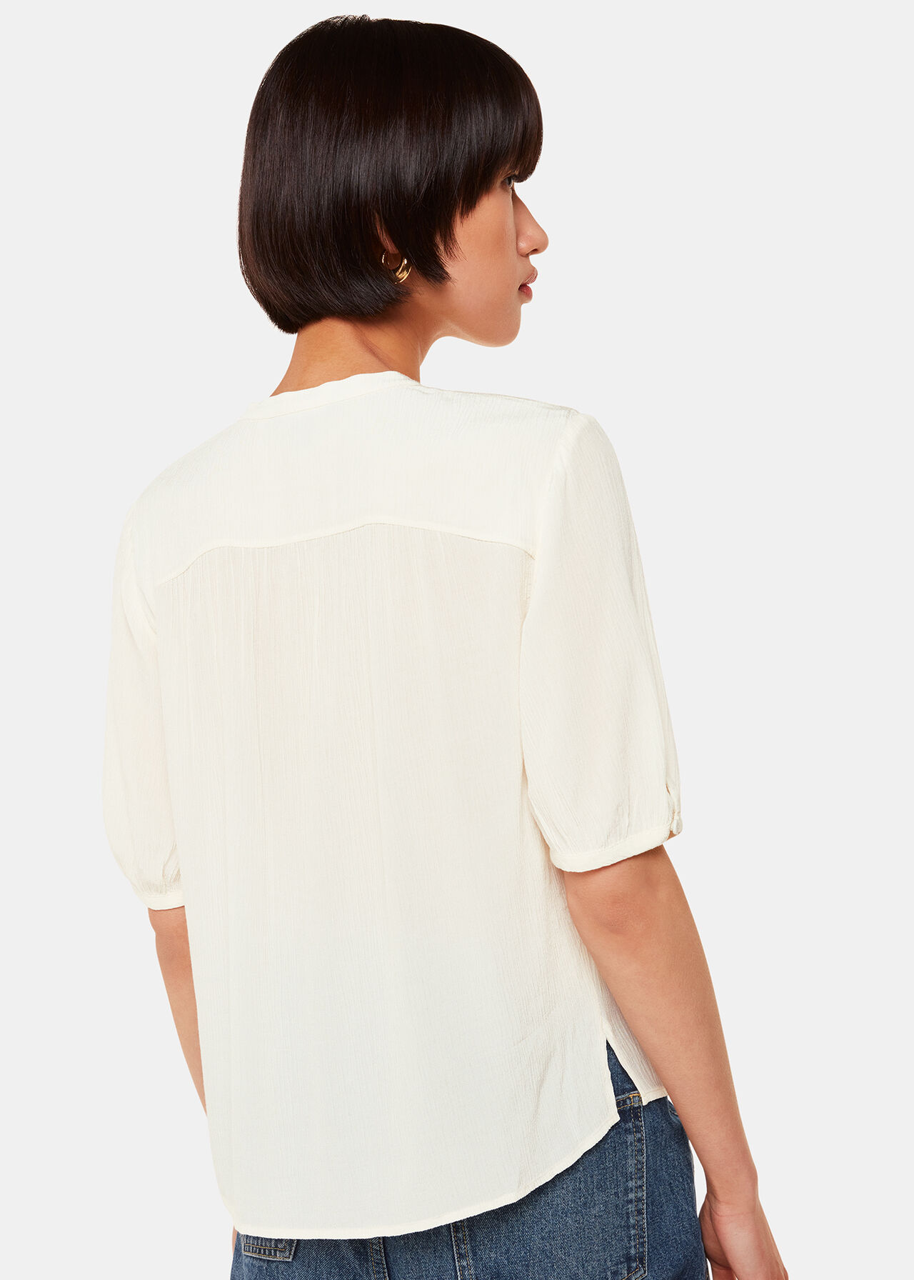 Jessie Tie Front Blouse