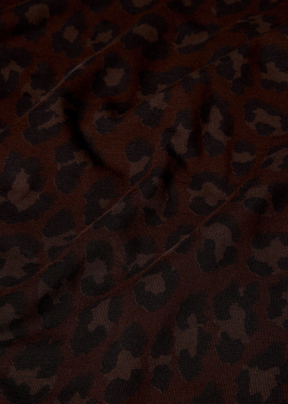 Animal Roll Neck Top